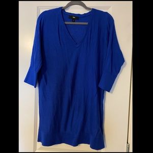 Mossimo Sapphire Blue Long Sweater